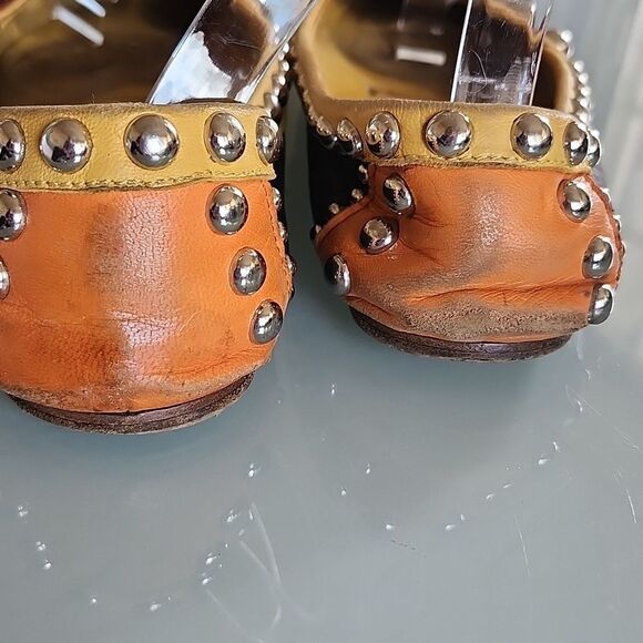 Prada Stuuded Tassel Slip-on Loafers - Picture 9 of 11